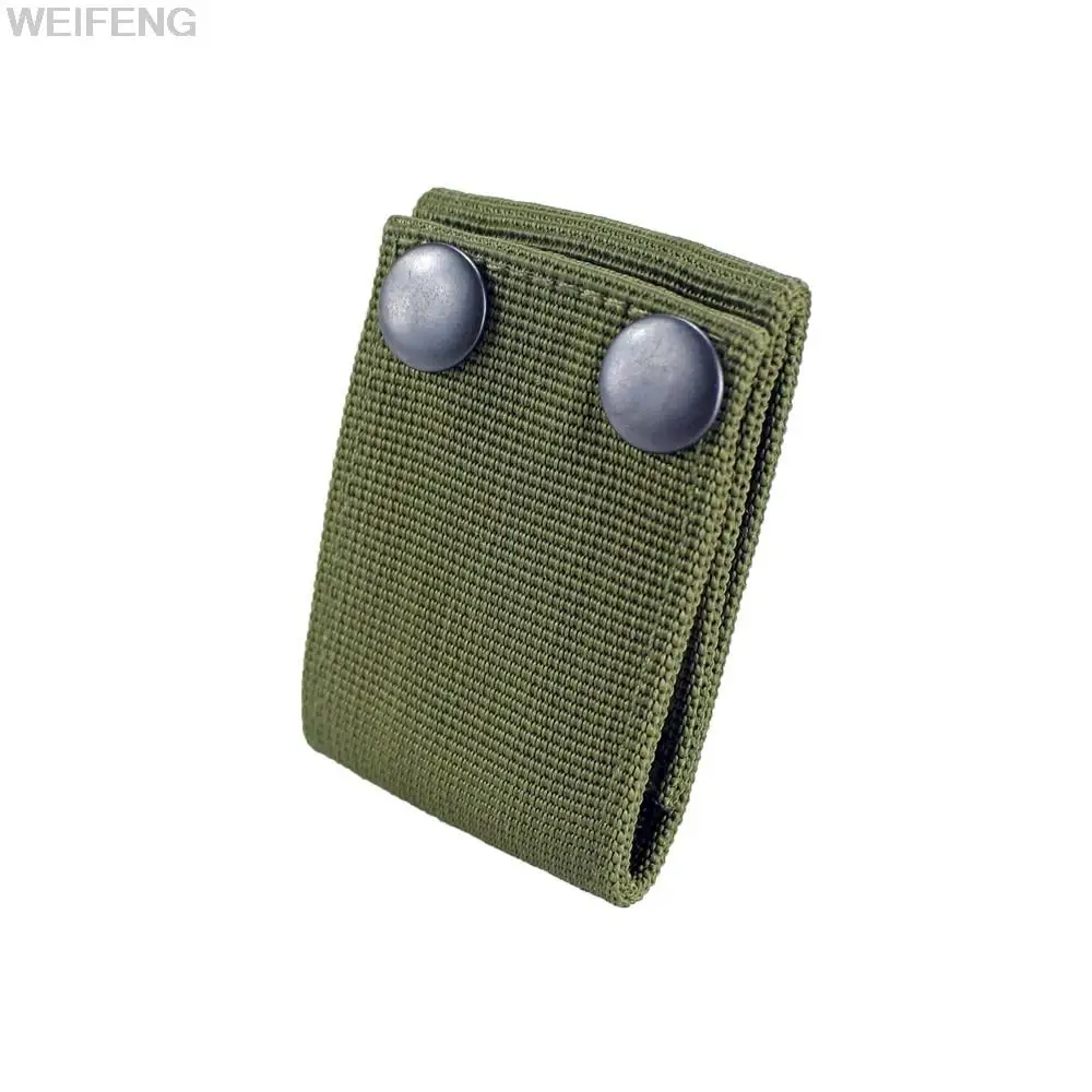 Correa táctica de tracción rápida para esposas, soporte portátil para cinturón de servicio policial, colgador de grillete de esposas de nailon, soporte multifuncional - imagen 3