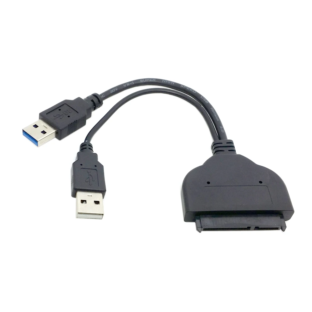 CY-Cable USB 3,0 SATA a USB 3,0, adaptador de disco duro SSD de 3,0 a 2,5 pulgadas, SFF-8784 - imagen 3
