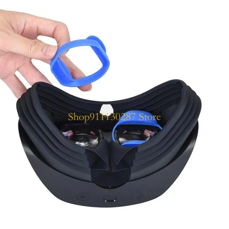 J1HC cubierta suave lente almohadilla antiarañazos para auriculares VR2 almohadillas silicona - imagen 3