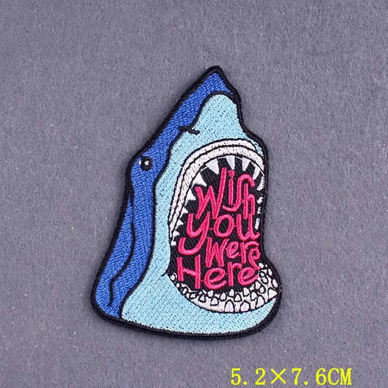 Parche bordado de animales Hippie para chaqueta, parches de planchado a rayas para ropa fresca, insignias para ropa, decoración de mochila, bricolaje - imagen 4