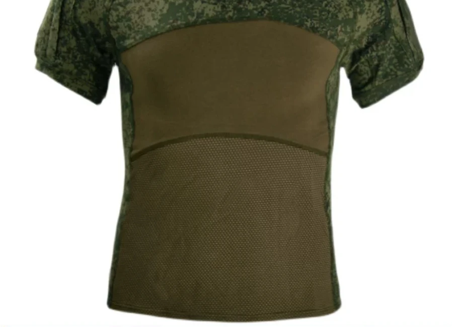 Camiseta táctica rusa EMR verde combate manga corta - imagen 4
