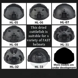 Adaptador casco visión nocturna – Montaje rápido 3 orificios