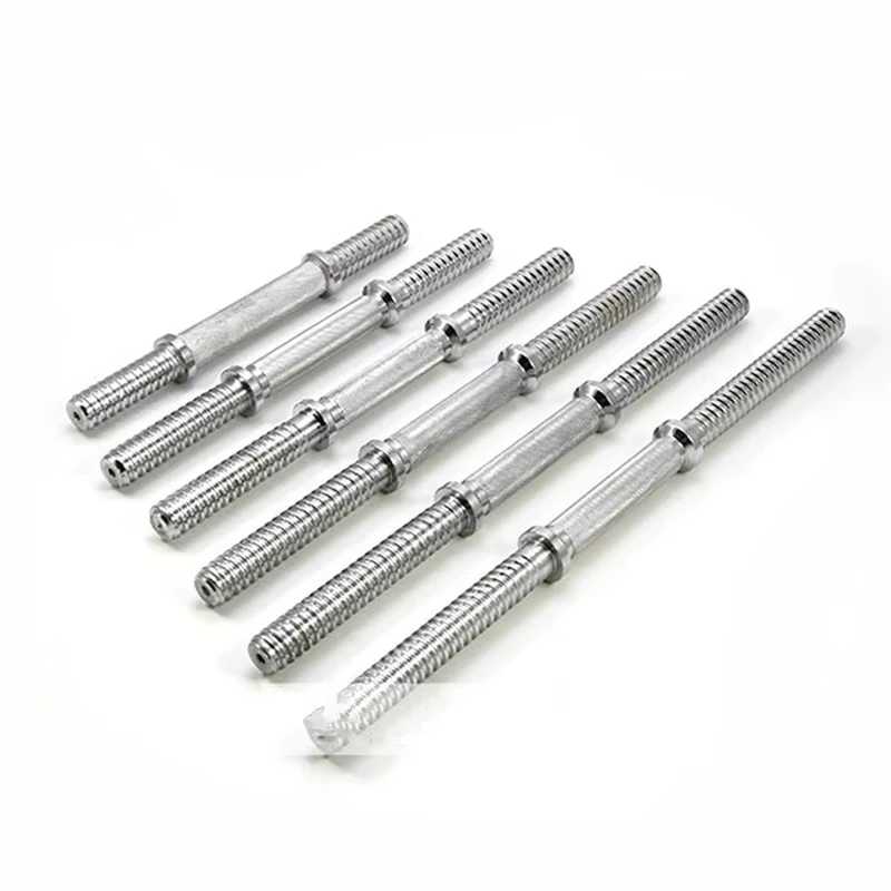 Mancuernas roscadas de 25mm, 45/50/55cm para gimnasio en casa, levantamiento de pesas, entrenamiento de fuerza con abrazaderas, equipo de fitness portátil - imagen 2