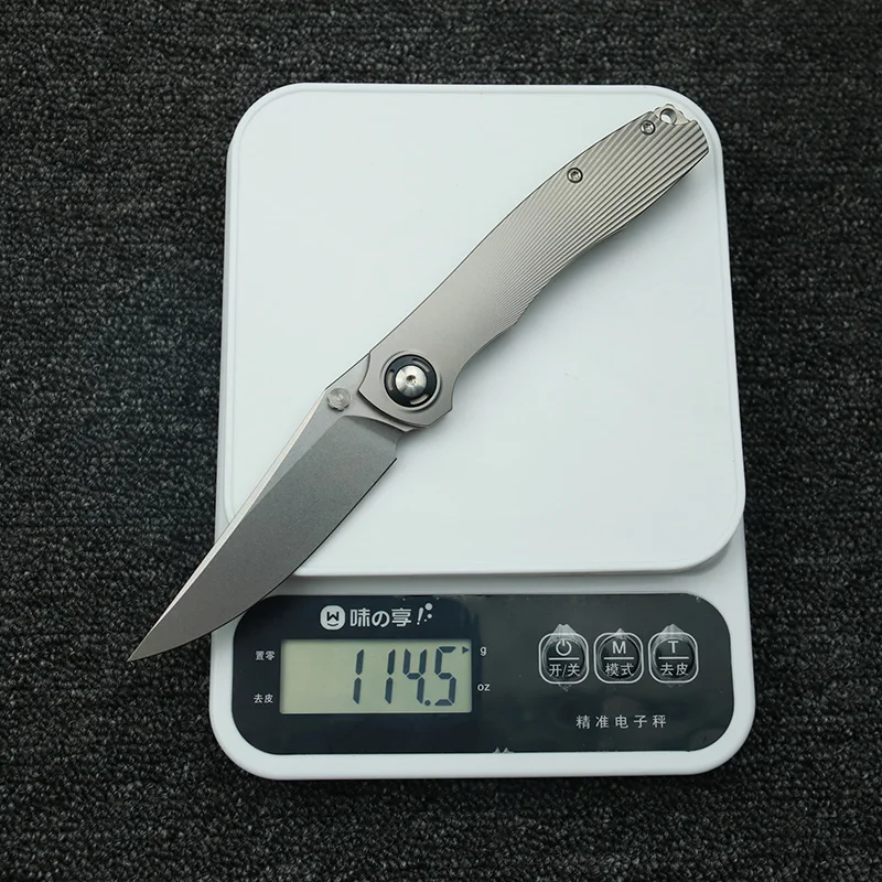 Cuchillo plegable DUK Real con acabado