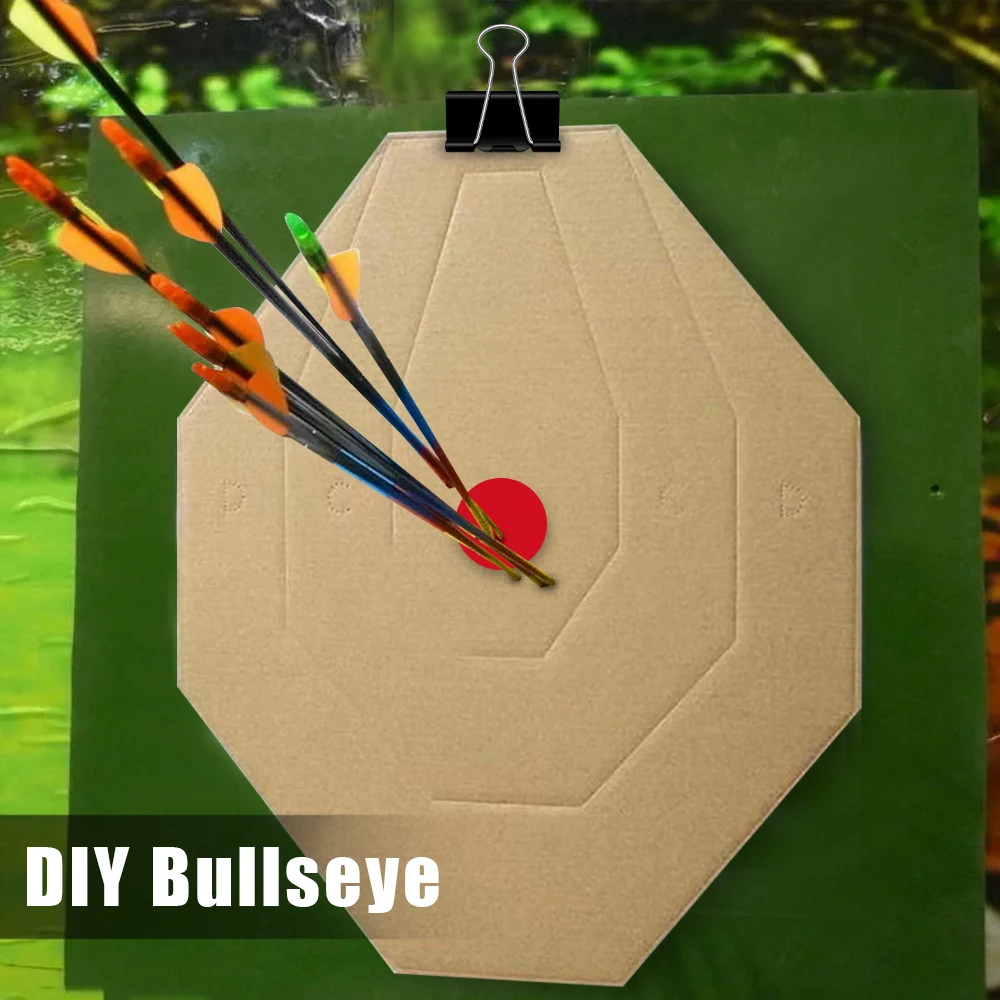 500/2000pcs Target Stickers 0.87/1'' Self-adhesive Bullseye Stickers Patch for Shooting Practice Air Gun Pistol BB Gun Black Red - imagen 3