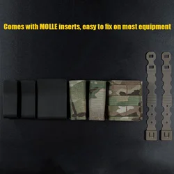 Bolsa táctica MOLLE KYWI para cargadores M4 y G17 Airsoft