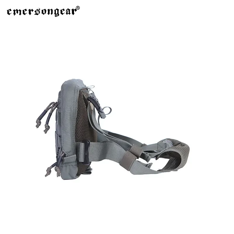 Emersongear-bolsa táctica de Recon de pecho, bolsa de herramientas, chaleco de combate, Panel portador de placa EDC Molle, tiro, caza, equipo Airsoft de nailon - imagen 3