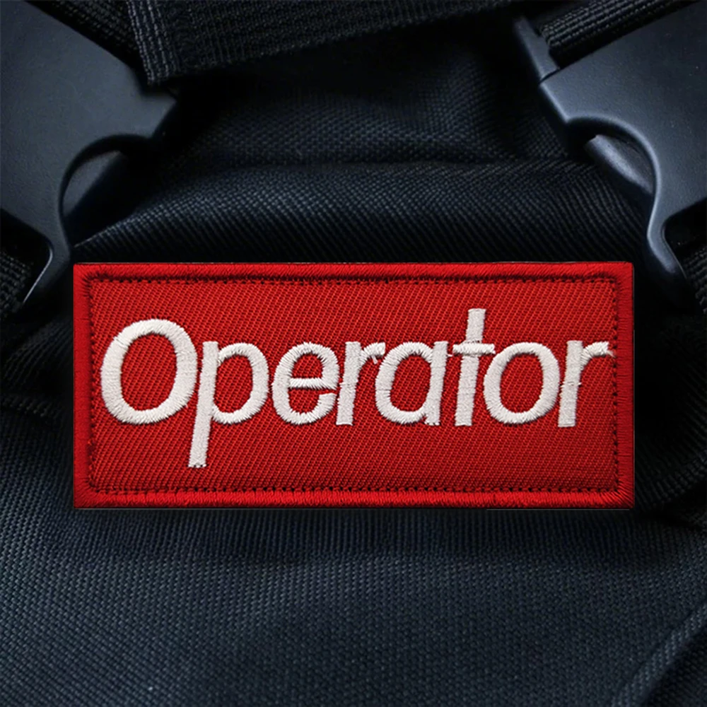 Operador divertido Meme táctico Velcros parche gancho y cierre de bucle-insignia de moral bordada militar para mochila Molle al aire libre - imagen 3