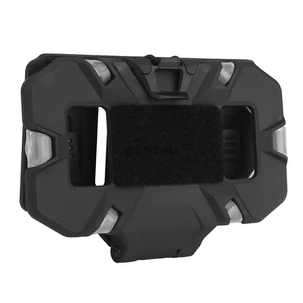 Tablero de navegación táctico plegable, soporte para teléfono con mapa Molle, chaleco militar, aparejo para el pecho, bolsa EDC, soporte de navegación, correa de fijación - imagen 2