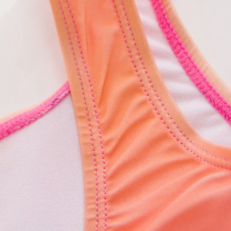 Traje de baño de una pieza para niñas, trajes de baño refrescantes informales a la moda para verano, ropa de baño para piscina y playa para niñas - imagen 5