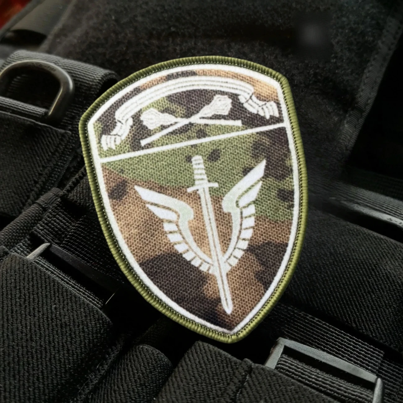 Parches impresos con insignia de moral de unidades móviles para ropa, apliques personalizados militares tácticos, pegatinas para mochila con gancho y bucle - imagen 5
