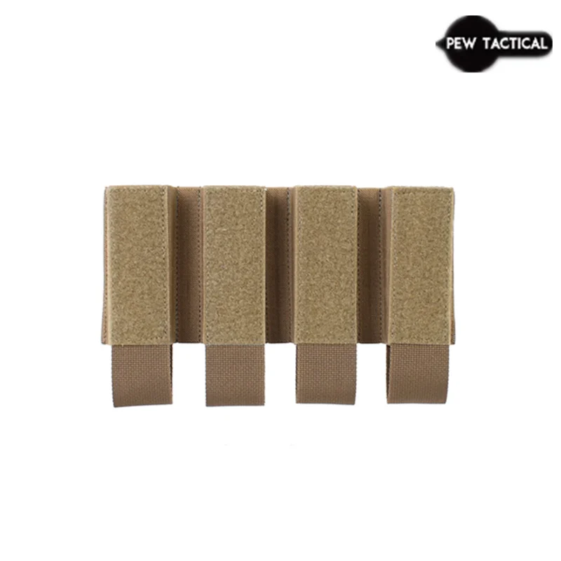 PEW TACTICAL FERRO STYLE Turnover - Quad SMG Large DOPE The Slickster AIRSOFT MAG MP7 MPX UMP45 EVO Bolsa táctica para revistas MI18 - imagen 5