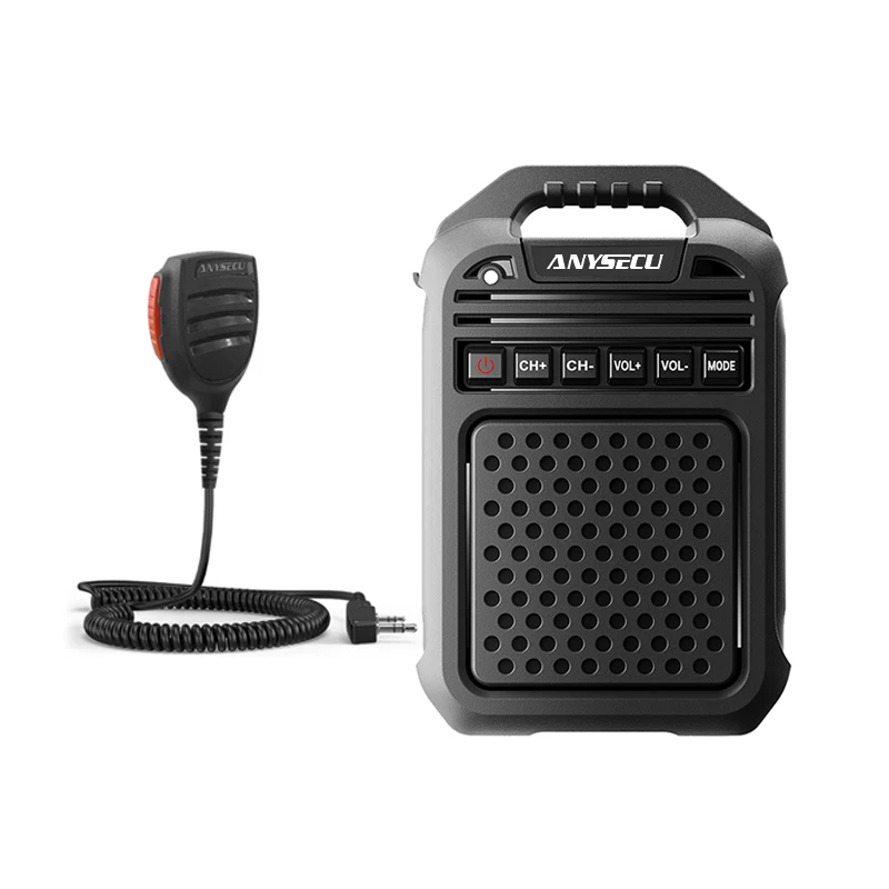 Anysec- amplificador de intercomunicación bidireccional inalámbrico K888, banda de frecuencia UHF, Radio FM, función CTCSS, programación de interfaz tipo C - imagen 2