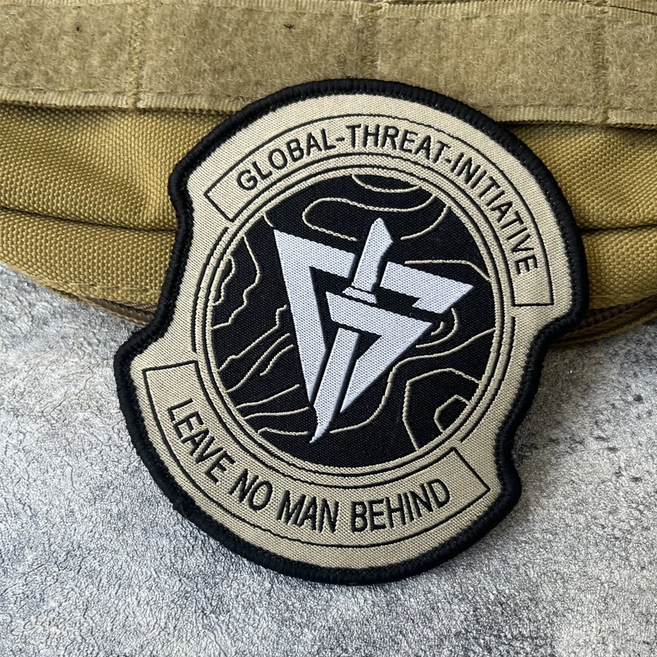 Parche Weilong de operación Delta, insignia de moral táctica, parches tejidos de gancho y bucle para ropa, equipo militar, pegatina para casco - imagen 5