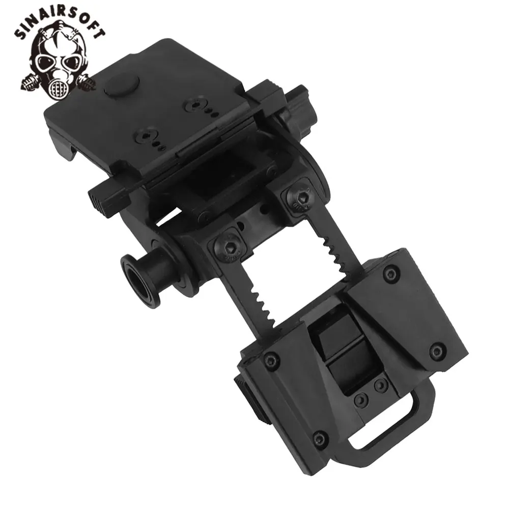 Soporte de montaje de plástico L4 G24 L4G24 NVG Wilcox para gafas PVS15 PVS18 GPNVG18, Stent de visión nocturna, pieza de casco OPS rápida - imagen 2