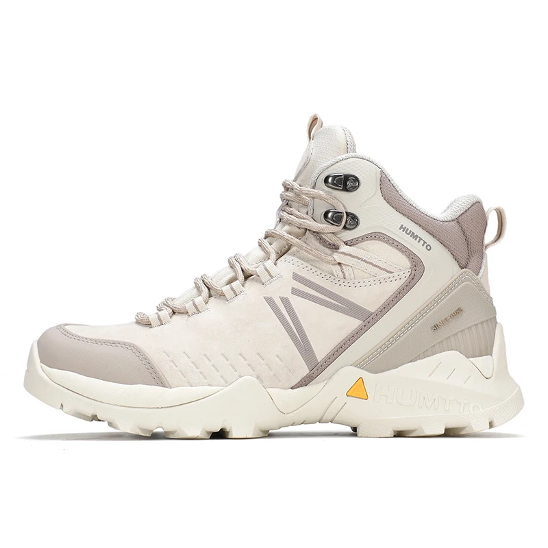 Zapatos de senderismo de piel de vaca HUMTTO, botas de caza impermeables para hombre, botas tácticas de combate en el desierto, botas de trekking para mujer, zapatillas tobilleras para caminar - imagen 5