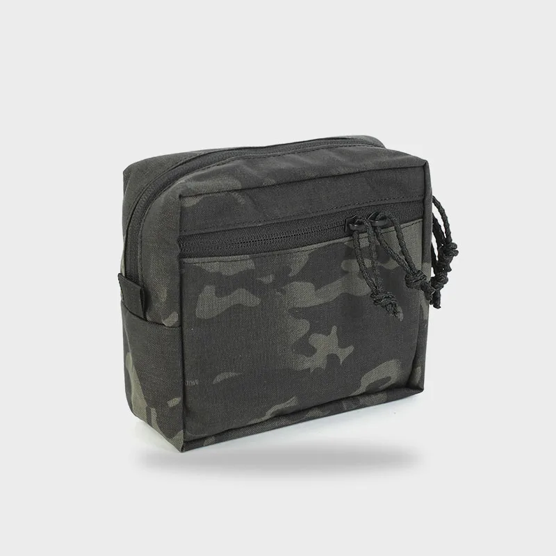 Bolsa táctica para exteriores SS GP, bolsa cuadrada para artículos diversos, chaleco MOLLE con cremallera, bolsa práctica, bolsa de accesorios con sello de cintura - imagen 5
