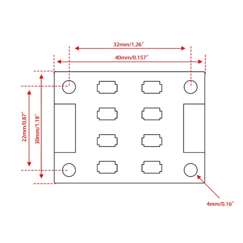 módulo TL-Smoother 4 Uds con disipador térmico, cable Du-pont para eliminación patrones, envío directo - imagen 3