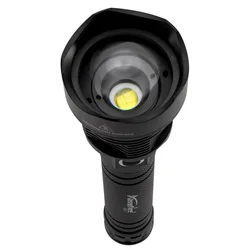 Linterna táctica LED XHP70 Zoom USB recargable para caza y pesca