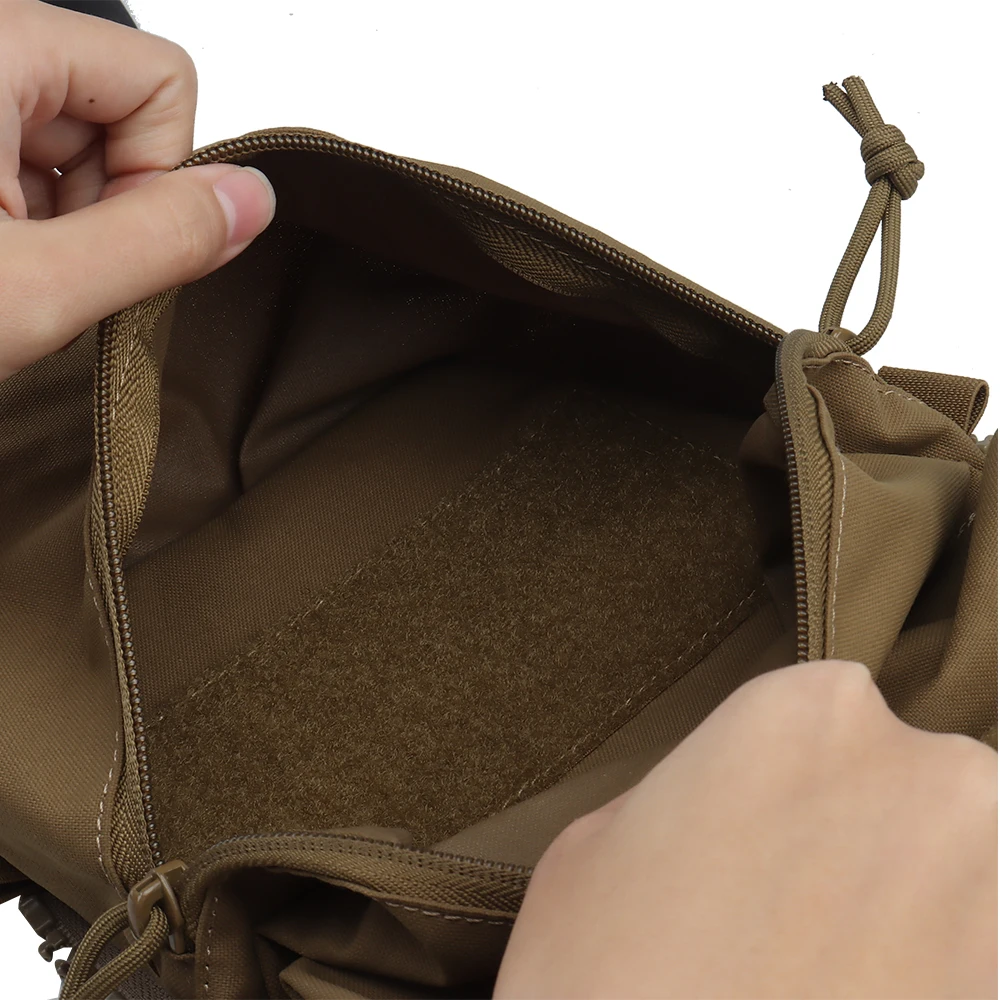 Combinación de entrenamiento de expansión multifuncional, mochila desmontable, equipo táctico ligero, panel trasero de doble bolsa V5 PC - imagen 4