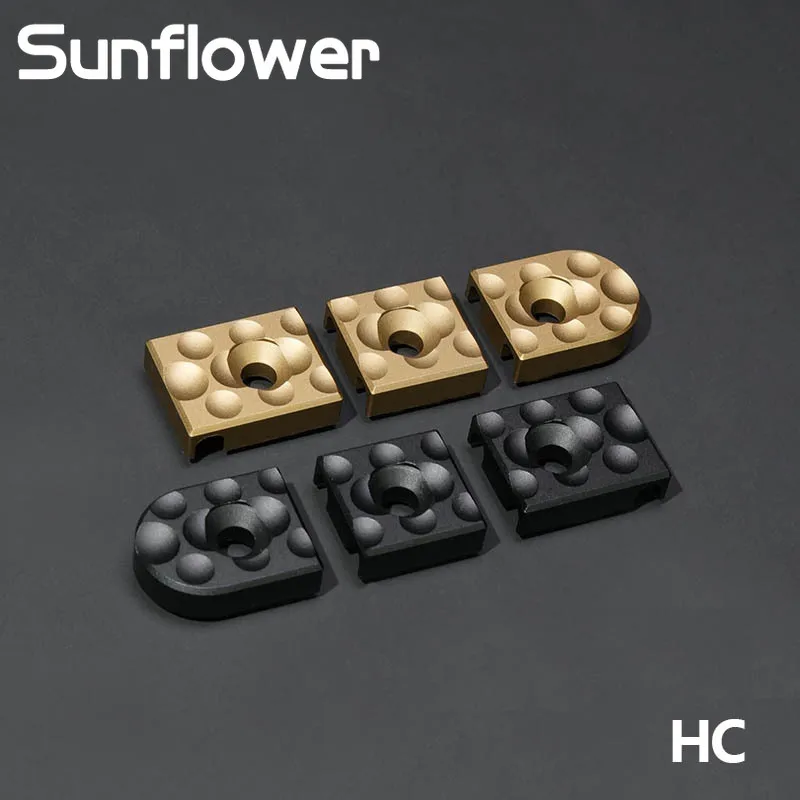 Gestión de cables de engranaje, sistema fijo de guía de Cable MLOK Keymod, cubierta de riel táctica CNC, guía de alambre de aluminio, cola fija, 3 unidades por juego - imagen 3