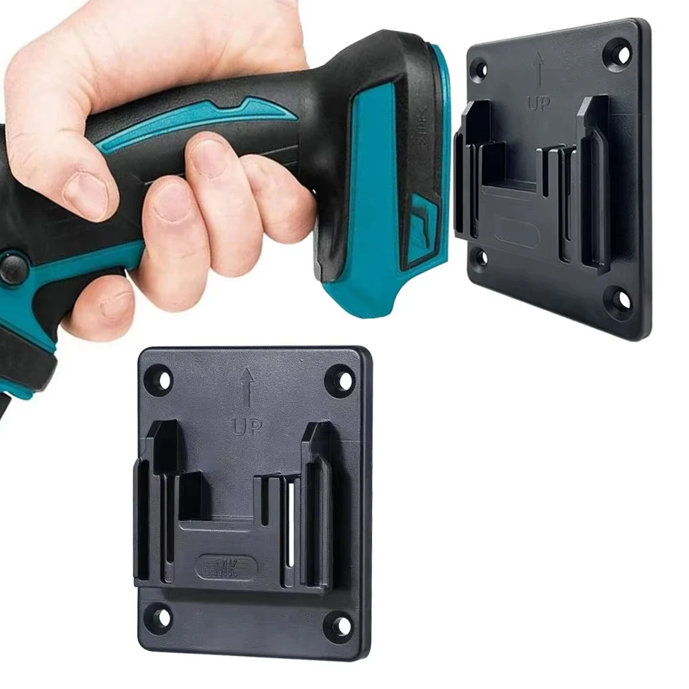 El más nuevo soporte de herramientas eléctricas de montaje en pared de 1/5/10 Uds para Bosch & Makita 18V montaje en pared soporte de batería de almacenamiento fijación - imagen 3