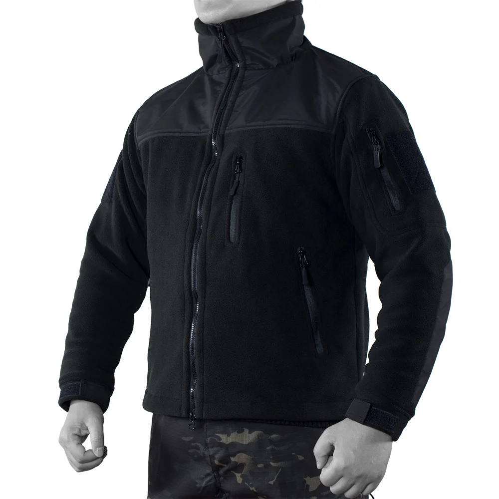 Chaqueta táctica de invierno, chaqueta militar de lana, abrigos de trabajo de camuflaje térmicos y cálidos, ropa cálida para hombre, chaqueta de Safari, prendas de vestir - imagen 3