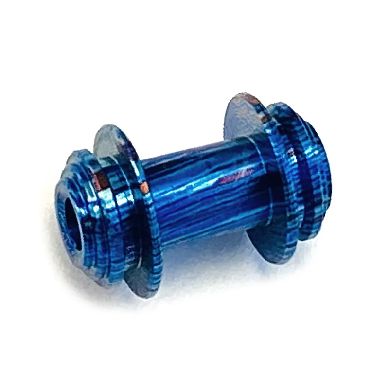 Cuchillo con patrón de Damasco, barra de bloqueo de eje de titanio, remache de tornillo de repuesto para Benchmade MINI Bugout 533 535 15535, piezas de cuchillos etiquetados - imagen 4