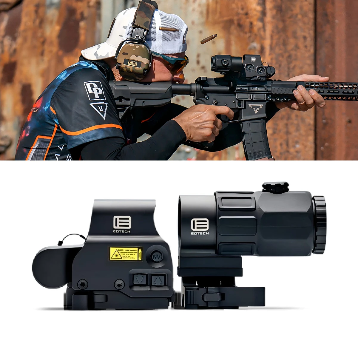 GB Group Hydra UNITY Fast FTC 2,26 2,91 soporte elevador óptico para lupa EOTECH G33 G43 G45 551 552 553 558 vista holográfica - imagen 3