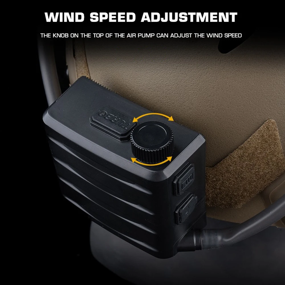 Gafas tácticas desempañador ventilador antiniebla Kit para tiro Airsoft Motocross montañismo gafas de protección máscara de esquí - imagen 5