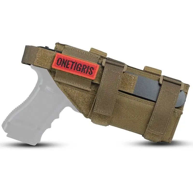 ONETIGRIS-funda para pistola táctica Molle, cinturón Modular, funda para pistola de nailon para tiradores diestros Glock 17 19 22 23 31 32 34 35 - imagen 3