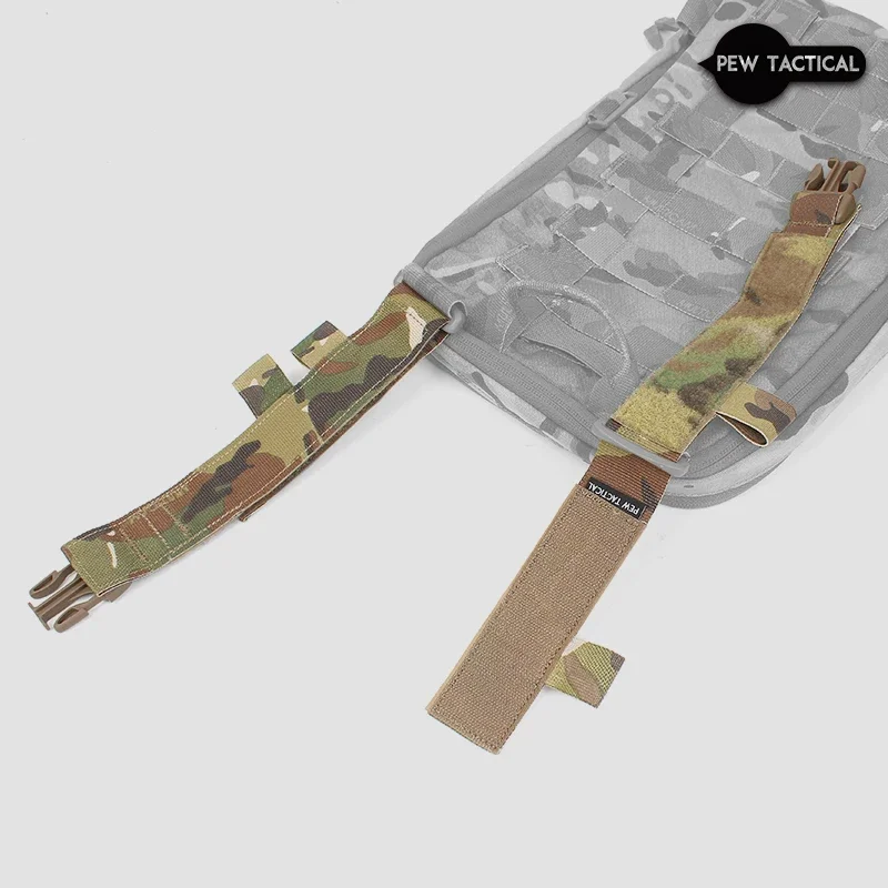 PEW Tactical HSP Style Flatpack con tirantes, chaleco táctico de liberación rápida Airsoft, accesorios - imagen 2