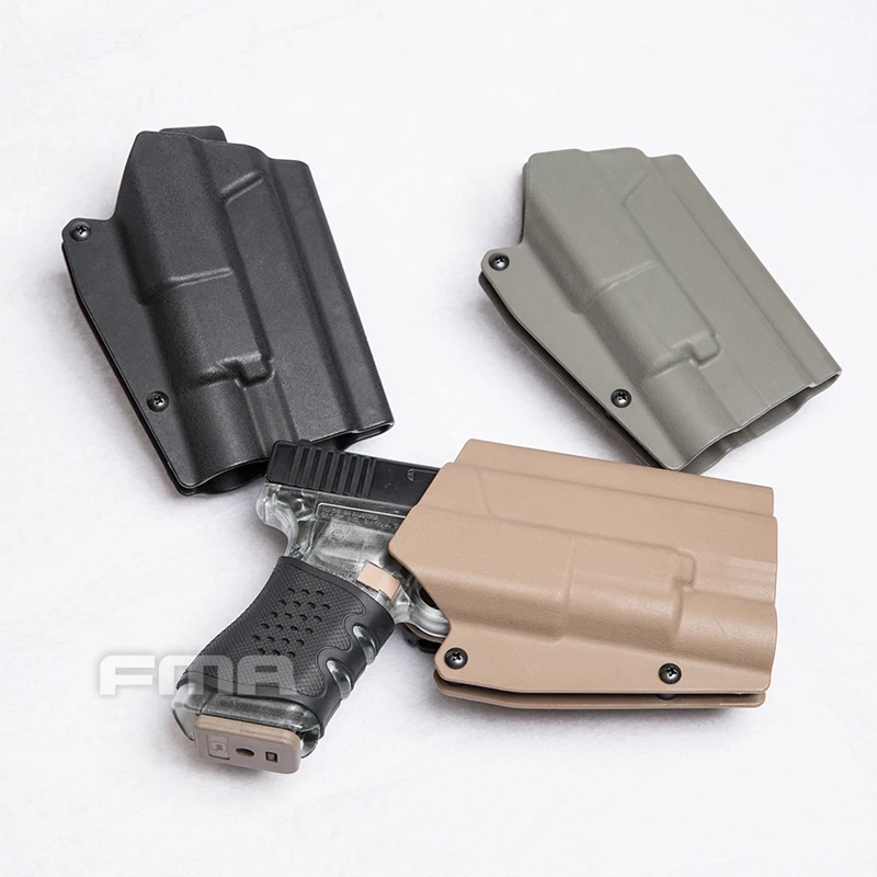 FMA-pistolera rápida de cintura táctica para G17/G19, con SF Light-Bearing X300 lámparas, Airsoft, funda de soporte para pistola TB-1329 - imagen 3