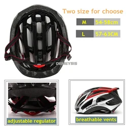 Casco bicicleta carretera ultraligero – Moldeado integral unisex