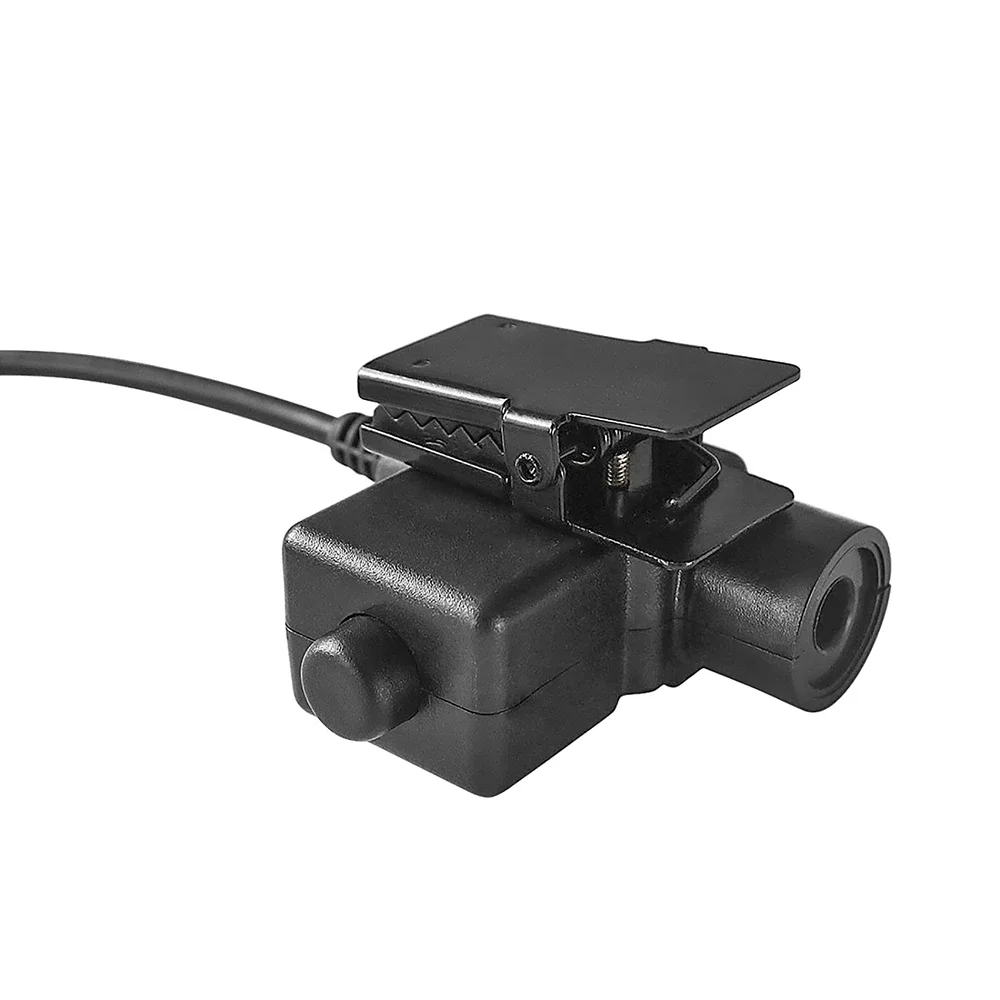Adaptador de enchufe táctico U94 PTT Kenwood/teléfono para Peltor Comta/SordinTactical auriculares caza y tiro Baofeng UV-5R VU82 Radio - imagen 5