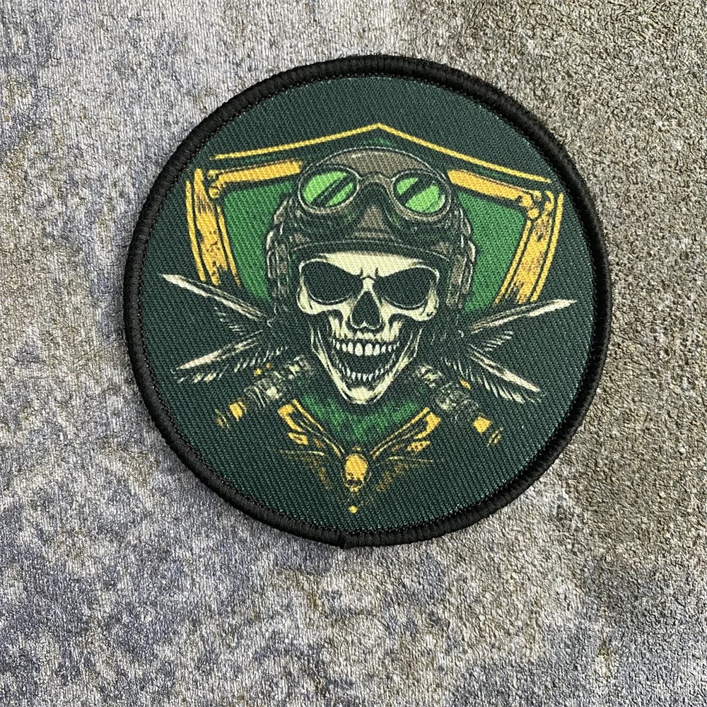 Parches tácticos rusos con estampado de Chevron, insignia de moral del Cuerpo bordado espacial, abrazadera de gancho y bucle de Moscú, pegatina para mochila - imagen 4