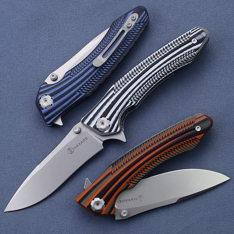 Maxace Zealot 3,0: Cuchillo plegable G10 para uso diario EDC - imagen 4