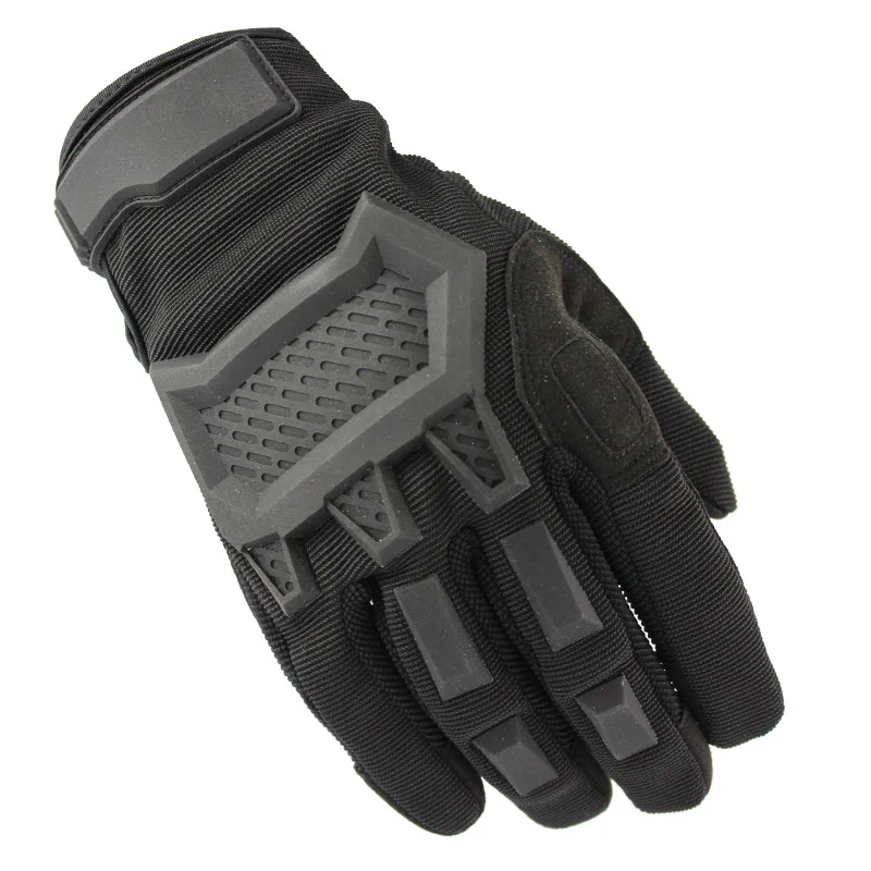 Guantes tácticos de dedo completo, nudillos duros para exteriores, Camping, escalada, Paintball, Airsoft, caza militar, tiro, combate - imagen 2
