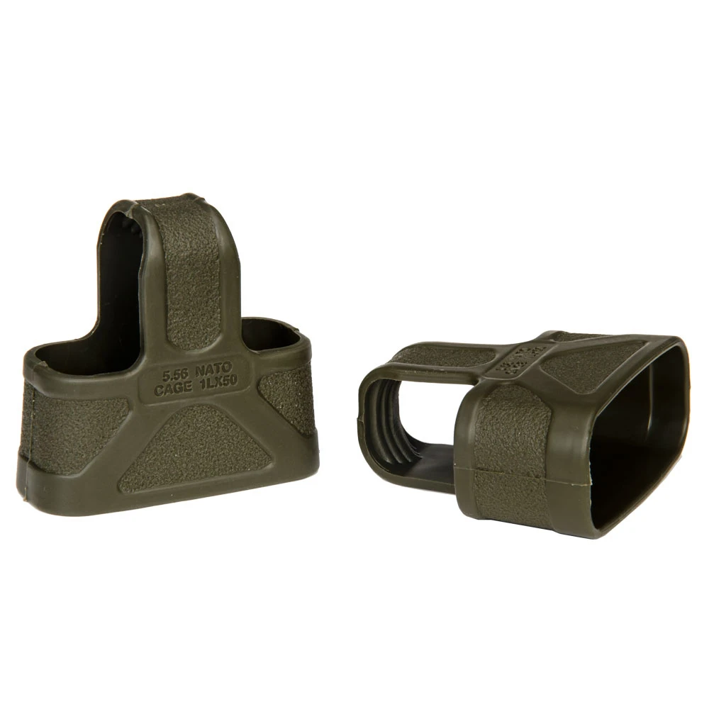 Táctico 9 mm 5.56 7.62 Bucles de jaula de goma Mag rápido para M4 / 16 Asistente de revista BK / FDE / FG Disparo Caza Paintball Airsoft - imagen 3
