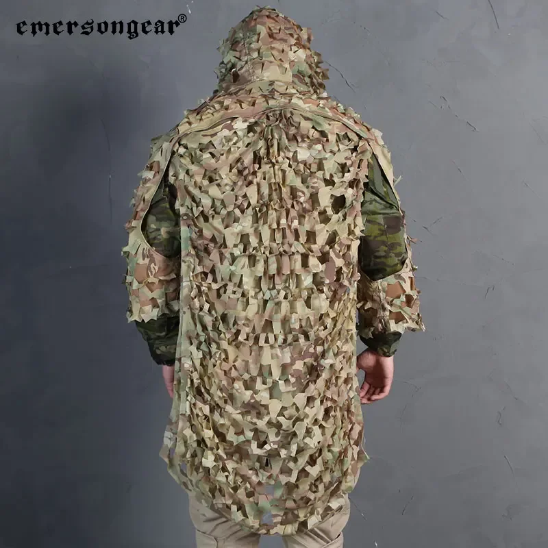Emersongear-traje Ghillie de asalto ligero, traje Ghillie de camuflaje, ropa de caza secreta, traje de francotirador, ropa de camuflaje EM6975 - imagen 3