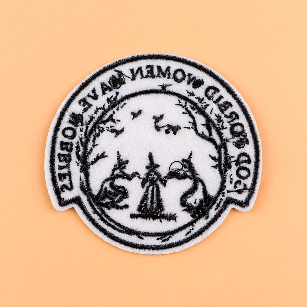 Parche divertido de bruja para planchar, parche para ropa, parche bordado de película, accesorios de ropa, pegatinas de costura - imagen 4