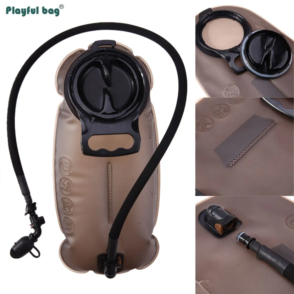 Bolsa deportiva de TPU para hidratación, depósito de agua de desmontaje rápido para montañismo, 1,5 l, 2L, 2,5 L, 3L, AVA255 - imagen 3