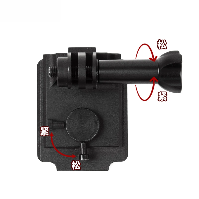 Cubierta para casco, cámara deportiva de liberación rápida, adaptador fijo, soporte para casco TB1511 - imagen 2