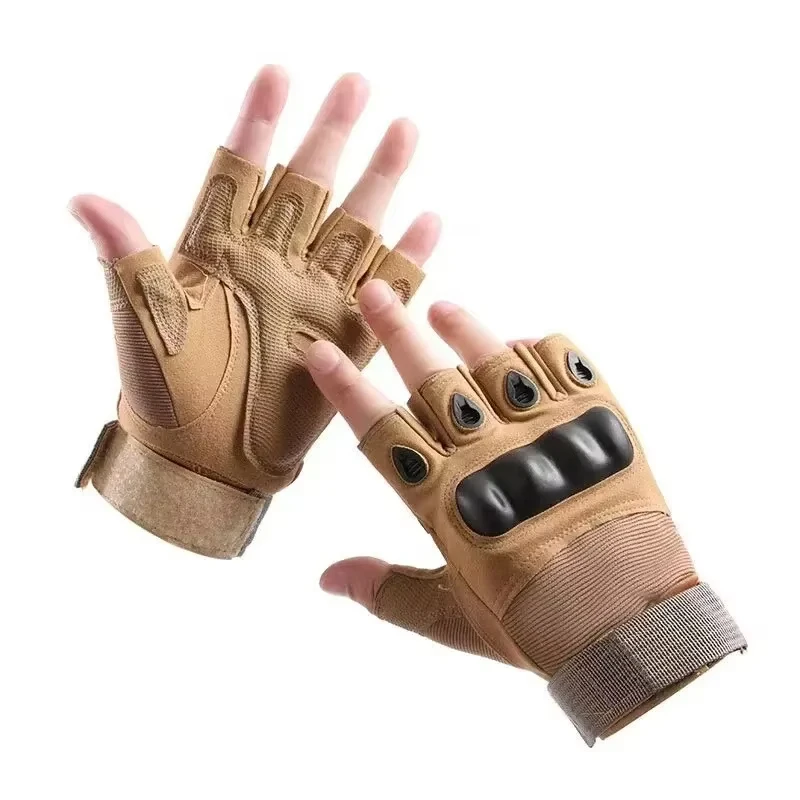 Guantes protectores universales de medio dedo, guantes transpirables y duraderos para entrenamiento, fitness, ciclismo antideslizante, al aire libre - imagen 5