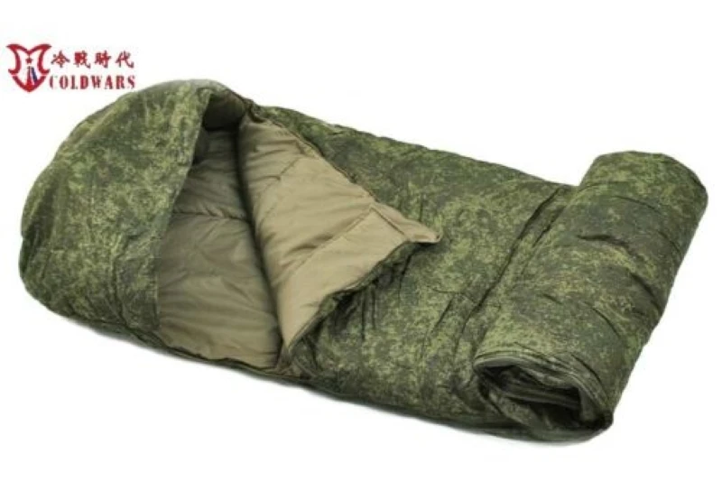 Saco de dormir impermeable para hombre, bolsa de camuflaje verde EMR, ideal para cazar, clima frío, exteriores - imagen 5