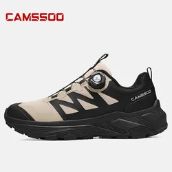 CAMSSOO Zapatillas Tácticas Trekking Transpirables para Hombre