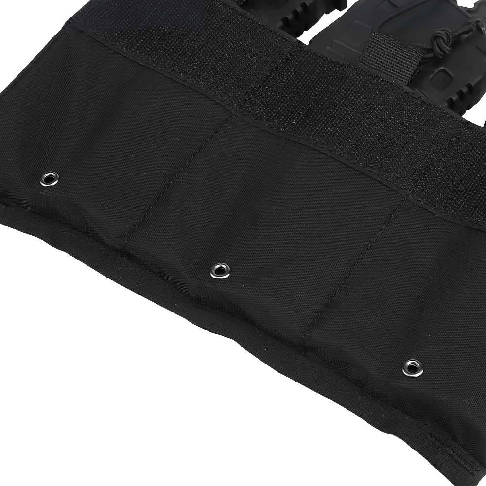 Bolsa táctica Triple 762 para guardar revistas, bolsa de caza con solapa frontal, portador de placa FC V5, 7,62x51/.308 AR - imagen 5