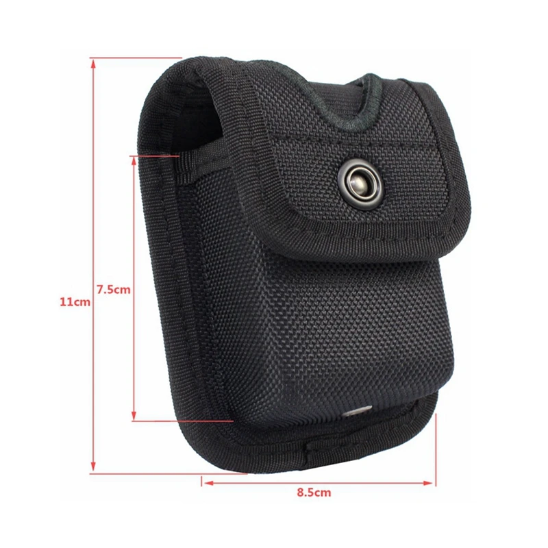 Bolsa de guantes tácticos de nailon 1680D para cinturón de seguridad, bolsa de buscapersonas Molle EMT de caza para la mayoría de los buscapersonas compactos o guantes de látex - imagen 2