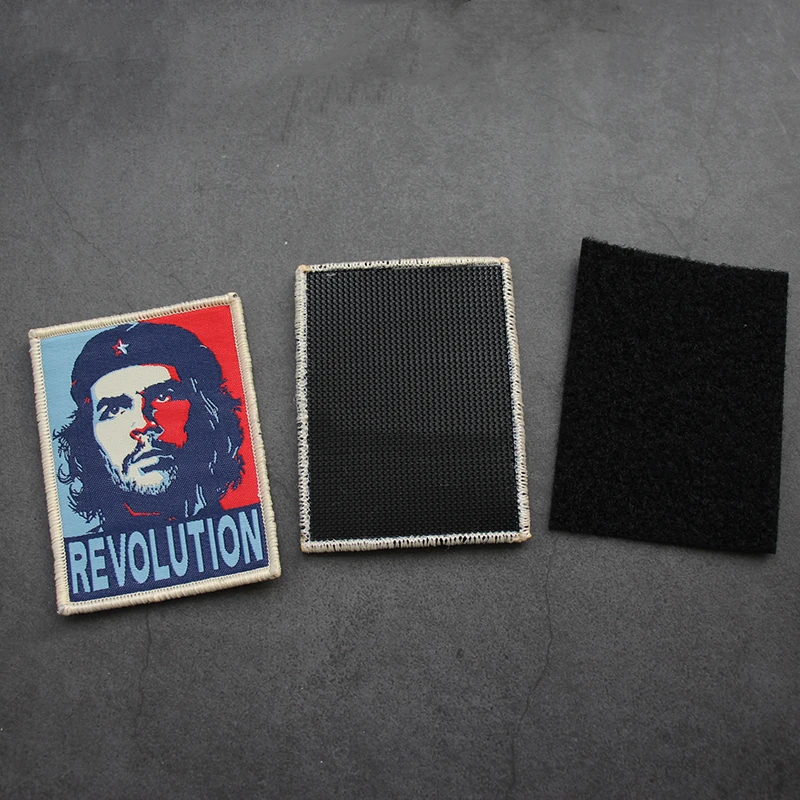 Parche de REVOLUTION Leader Che Guevara, apliques tácticos bordados para ropa, mochila, chaleco, adorno - imagen 4