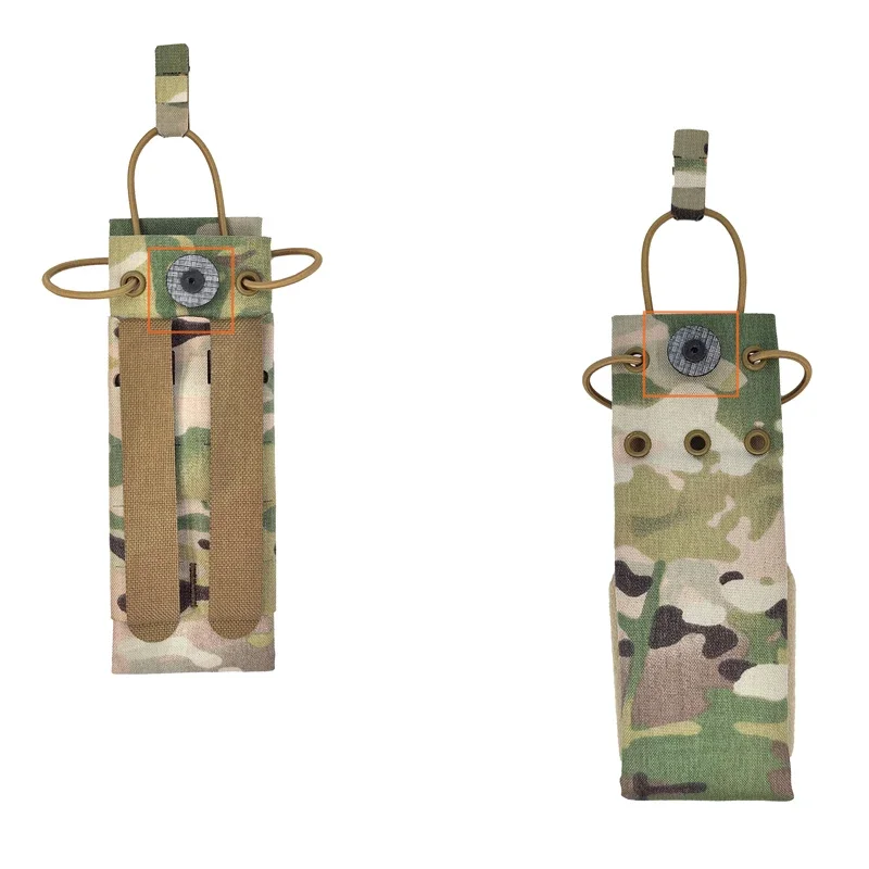 Bolsa de Radio táctica para chaleco FCPC V5, Walkie Talkie MOLLE Airsoft, bolsa de herramientas de bolsillo - imagen 2